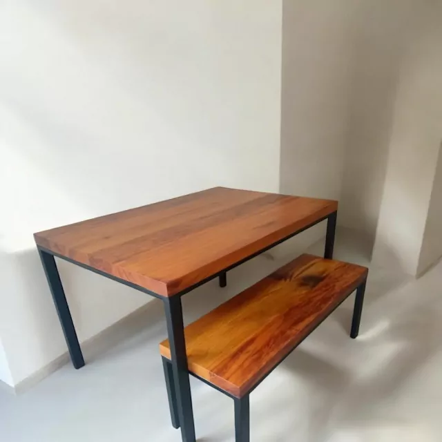 Mesa de Viga em Peroba Rosa - Image 3